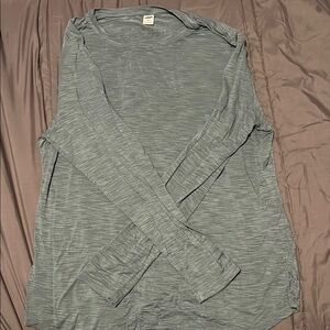 Old Navy Gray Relaxed Blouse